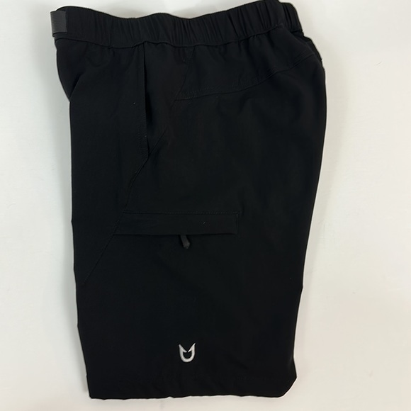 Men's Northyard 10” Inseam Athletic Shorts Black Adjust. Waist &Zipper F… - Picture 5 of 9